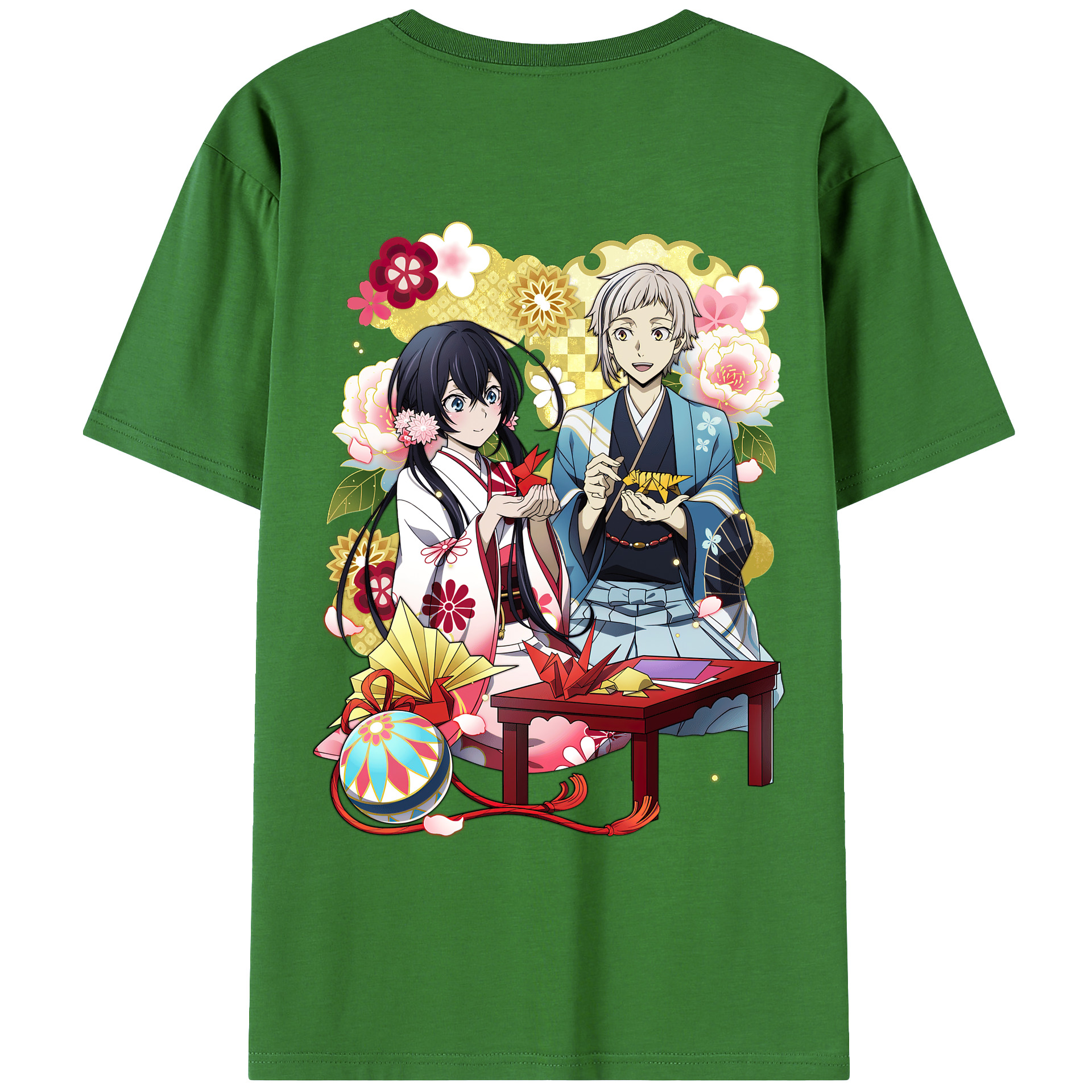 （画像用） 文豪ストレイドッグス Bungo Stray Dogs レディース半袖Tシャツ(バックプリント)